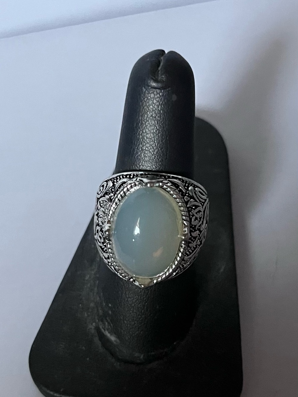 Silver plated ring